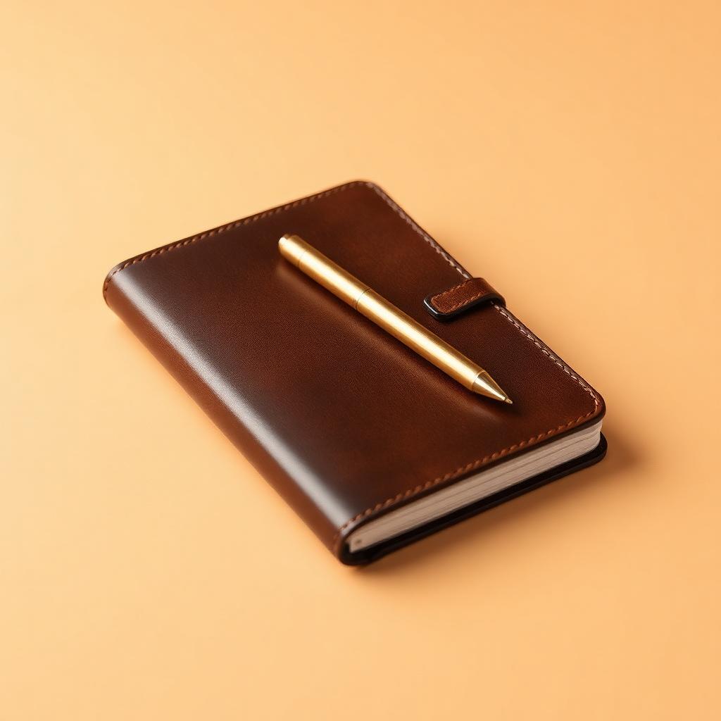 Ledger Leather Journal & Pen